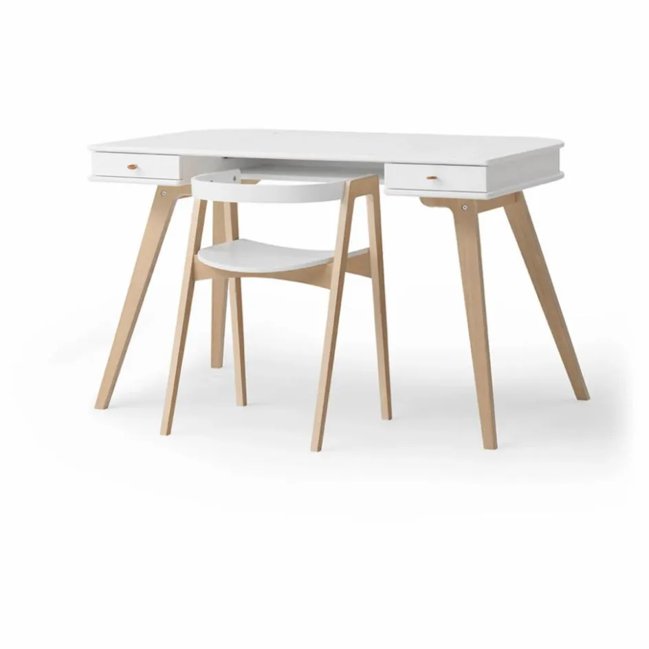 Oliver Furniture Bureau Wood, 72 cm et chaise Wood ||Enfant Bureaux, Tables Enfant