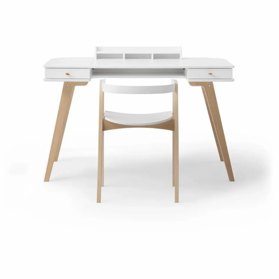 Oliver Furniture Bureau Wood, 72 cm et chaise Wood ||Enfant Bureaux, Tables Enfant
