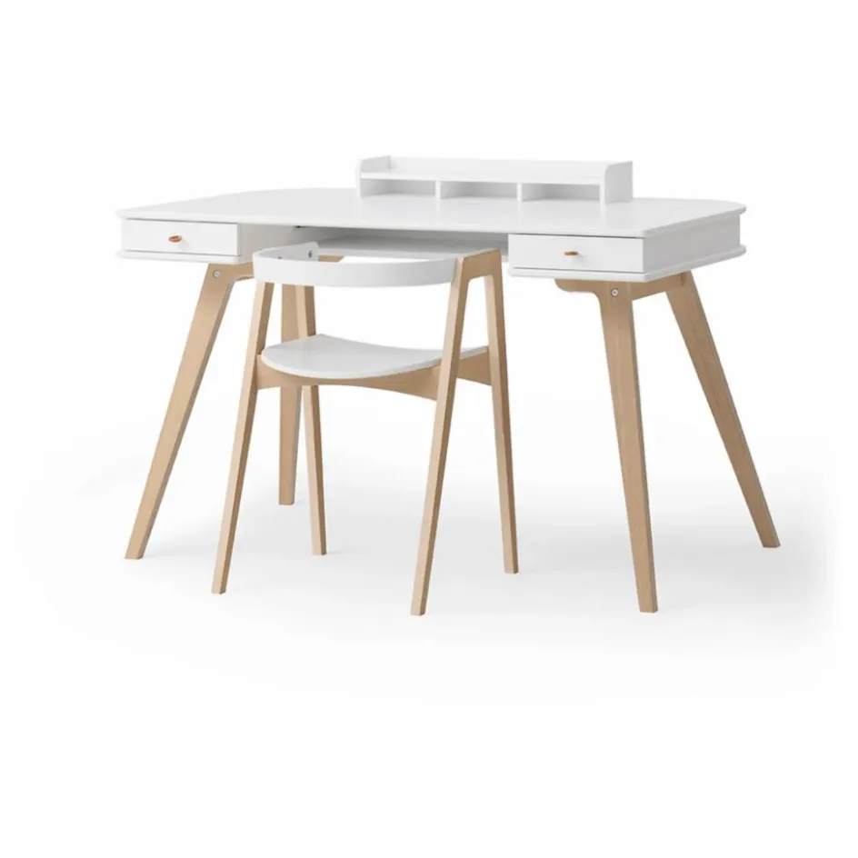 Oliver Furniture Bureau Wood, 72 cm et chaise Wood ||Enfant Bureaux, Tables Enfant