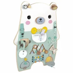 Janod Busy board Ourson| Jouets D'Éveil|Jouets D'Éveil
