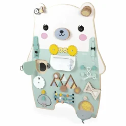 Janod Busy board Ourson| Jouets D'Éveil|Jouets D'Éveil