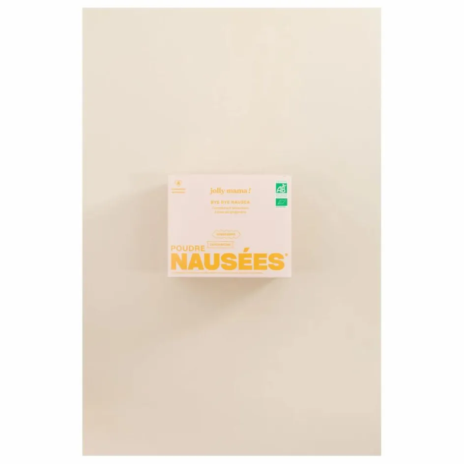 Jolly Mama Bye Bye Nausea Complément alimentaire en poudre| Compléments Alimentaires|Compléments Alimentaires