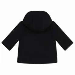 New Petit Bateau Caban Double Boutonnage Laine Bébé | Bleu marine