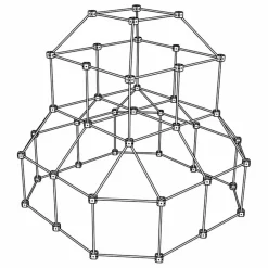 Discount Cabane à construire - Pack Grizzly - 155 pièces Tipis, Cabanes