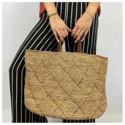 Discount Camalya Cabas Bururi Raphia | Sable
