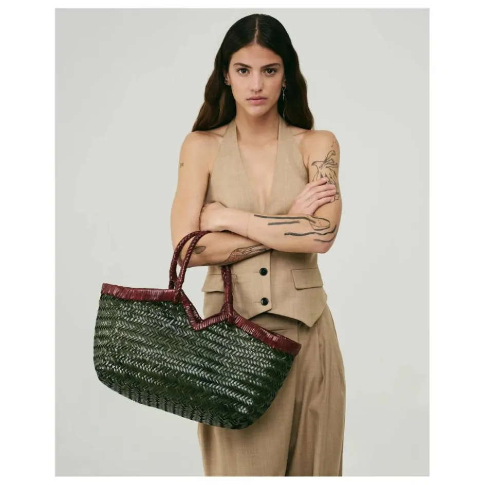Femme Vipera Cabas*Cabas Crudelia Bicolore Cuir |