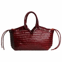 Clearance Vipera Cabas Crudelia Cuir | Rouge foncé