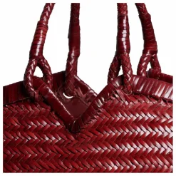 Clearance Vipera Cabas Crudelia Cuir | Rouge foncé