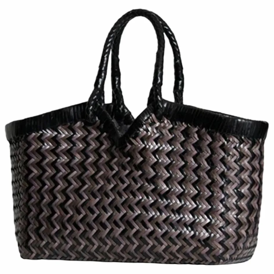 Discount Cabas Crudelia Zig Zag Cuir | Femme Cabas