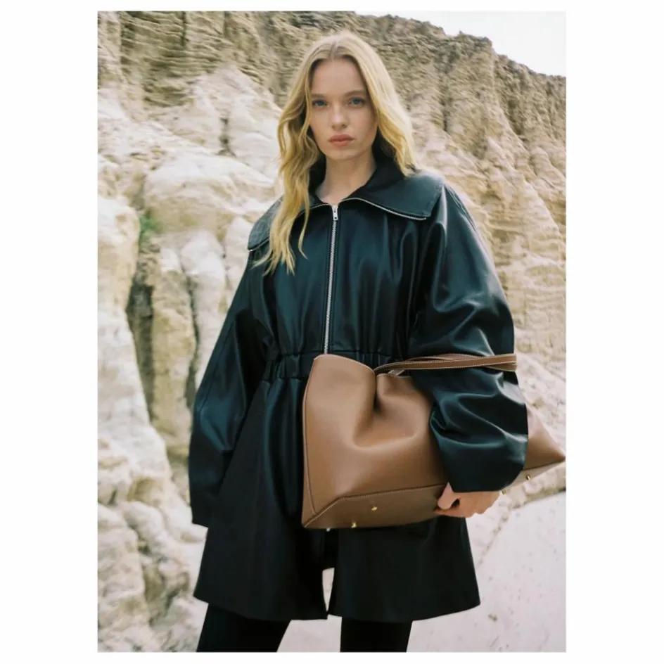 Best Elleme Cabas Dimple Cuir | Cognac