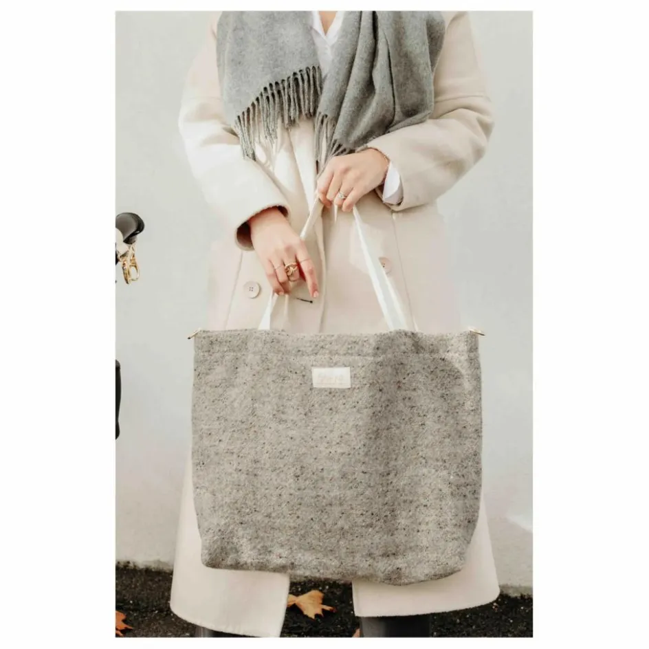 Femme/Enfant Adorna Sacs Weeks Ends|Sacs Week-End*Cabas en laine et lin |