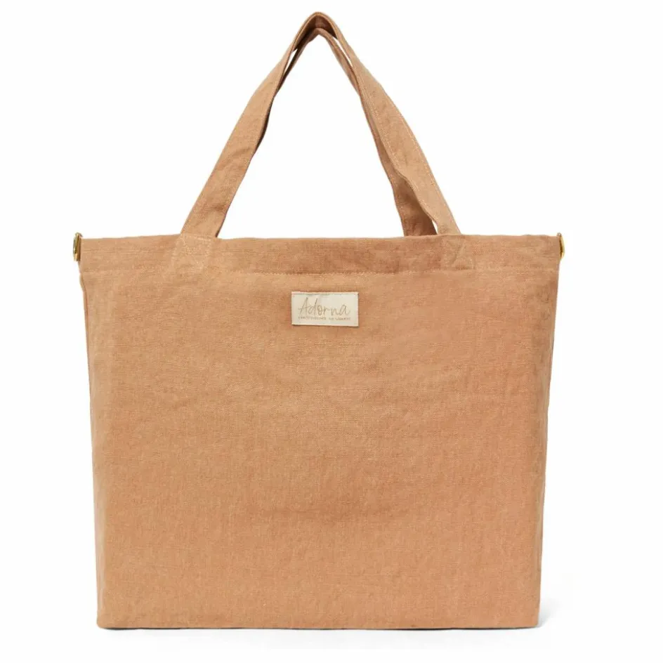 Discount Adorna Cabas en lin | Terracotta