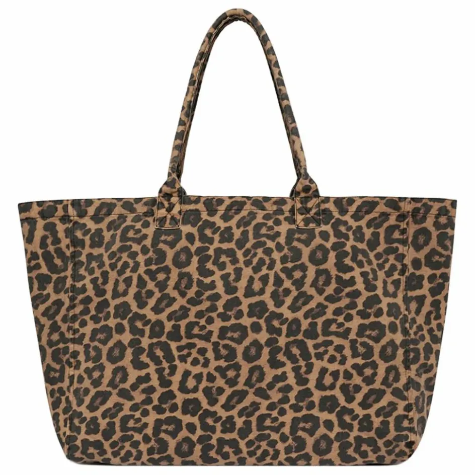 Discount Anine Bing Cabas Leo Léopard | Marron