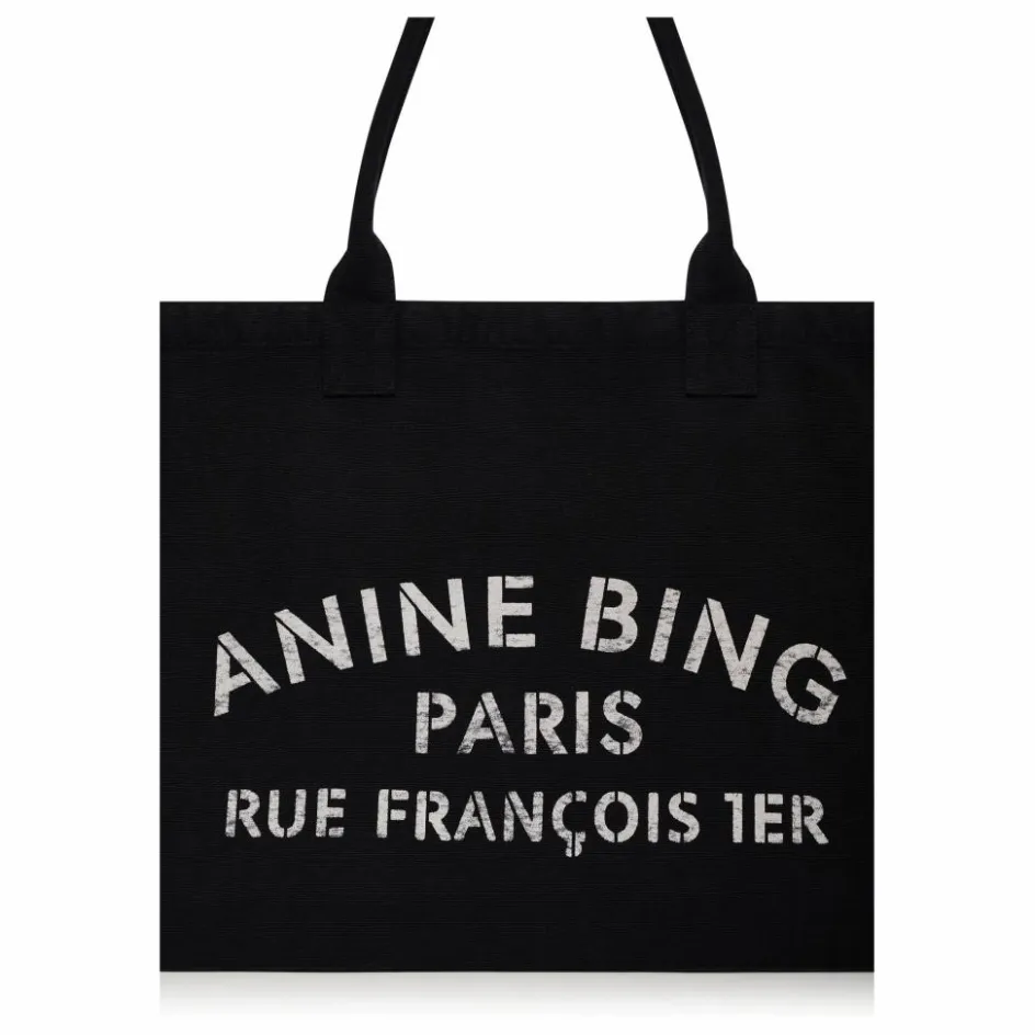 Sale Anine Bing Cabas Leo Paris | Noir