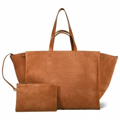 Cabas Léon M Croûte de Velours | Femme Cabas