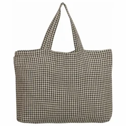 Outlet Haomy Cabas vichy Piana II | Charbon