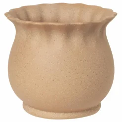 Outlet Broste Copenhagen Cache Pot Alexa en céramique | Sable