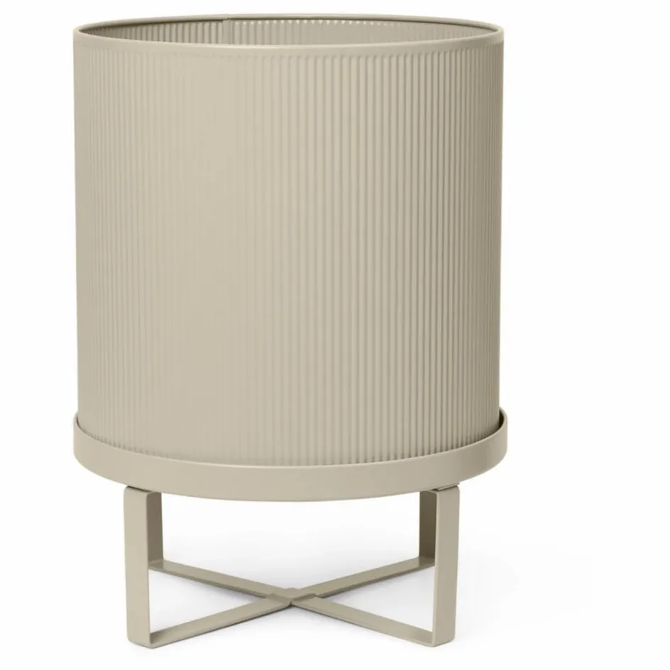 Ferm Living Cache pot en acier || Vases, Objets Déco