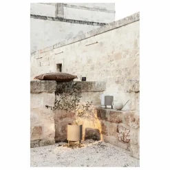 Ferm Living Cache pot en acier || Vases, Objets Déco