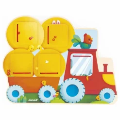 Janod Jouets D'Éveil|Jouets D'Éveil*Cache-cache tracteur