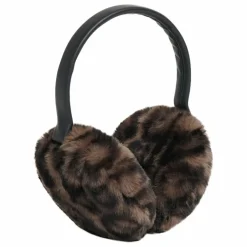 Apparis Cache-Oreilles Esme Léopard Fibres Recyclées ||Femme Bonnets, Chapeaux