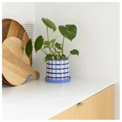 &Klevering Vases, Objets Déco*Cache-pot Clash Grid |