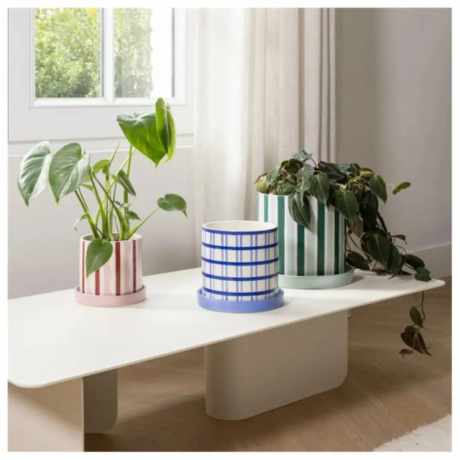 &Klevering Cache-pot Clash Stripe || Vases, Objets Déco