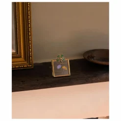 Doing Goods Cadre photo en laiton Lucky Clover | Doré