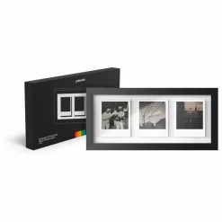 Sale Polaroid Cadre photo pour trois | Noir