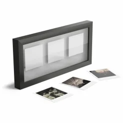 Sale Polaroid Cadre photo pour trois | Noir