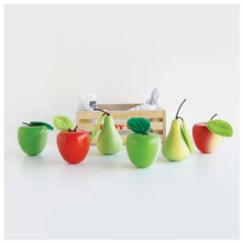 Le Toy Van Cuisines, Marchandes*Cagette de pommes et poires du marché