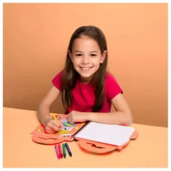 Best Omy Cahier de coloriage avec stickers Yummy Orange