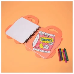 Best Omy Cahier de coloriage avec stickers Yummy Orange