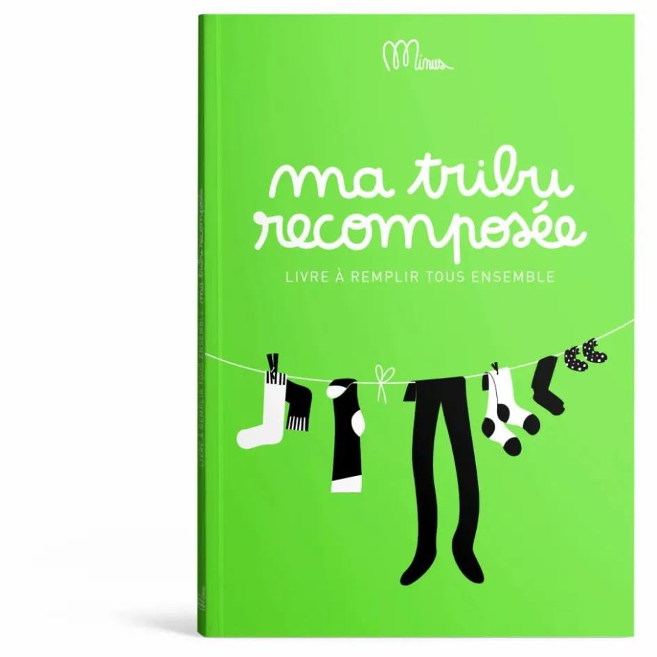 Minus Editions Livres Jeunesse|Livres*Cahier Ma tribu recomposée