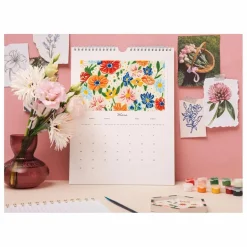 La Petite Épicerie Calendrier à peindre 2026 Multicolore