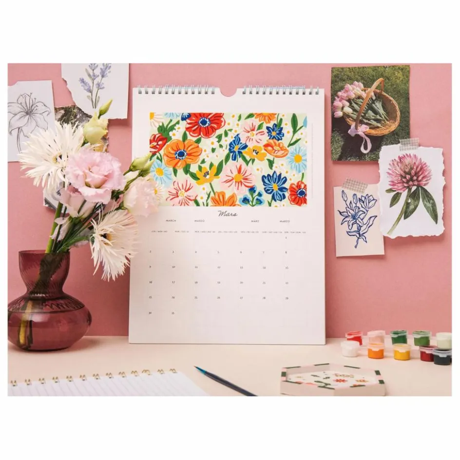 La Petite Épicerie Calendrier à peindre 2026 Multicolore