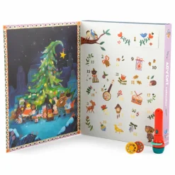 Hot Moulin Roty Calendrier de l'avent Les Minouchkas Multicolore