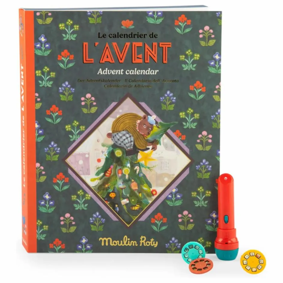 Hot Moulin Roty Calendrier de l'avent Les Minouchkas Multicolore