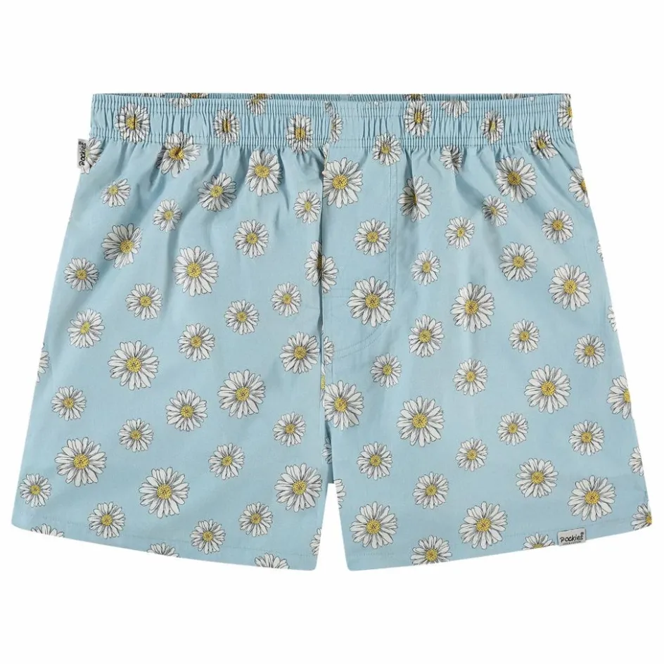 Homme Pockies Sous-Vêtements*Caleçon Blue Flowers |