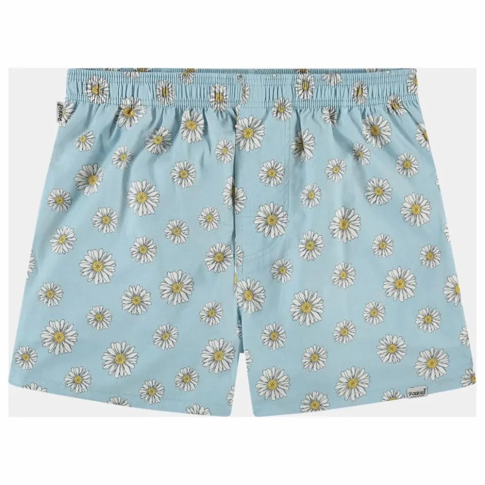 Homme Pockies Sous-Vêtements*Caleçon Blue Flowers |