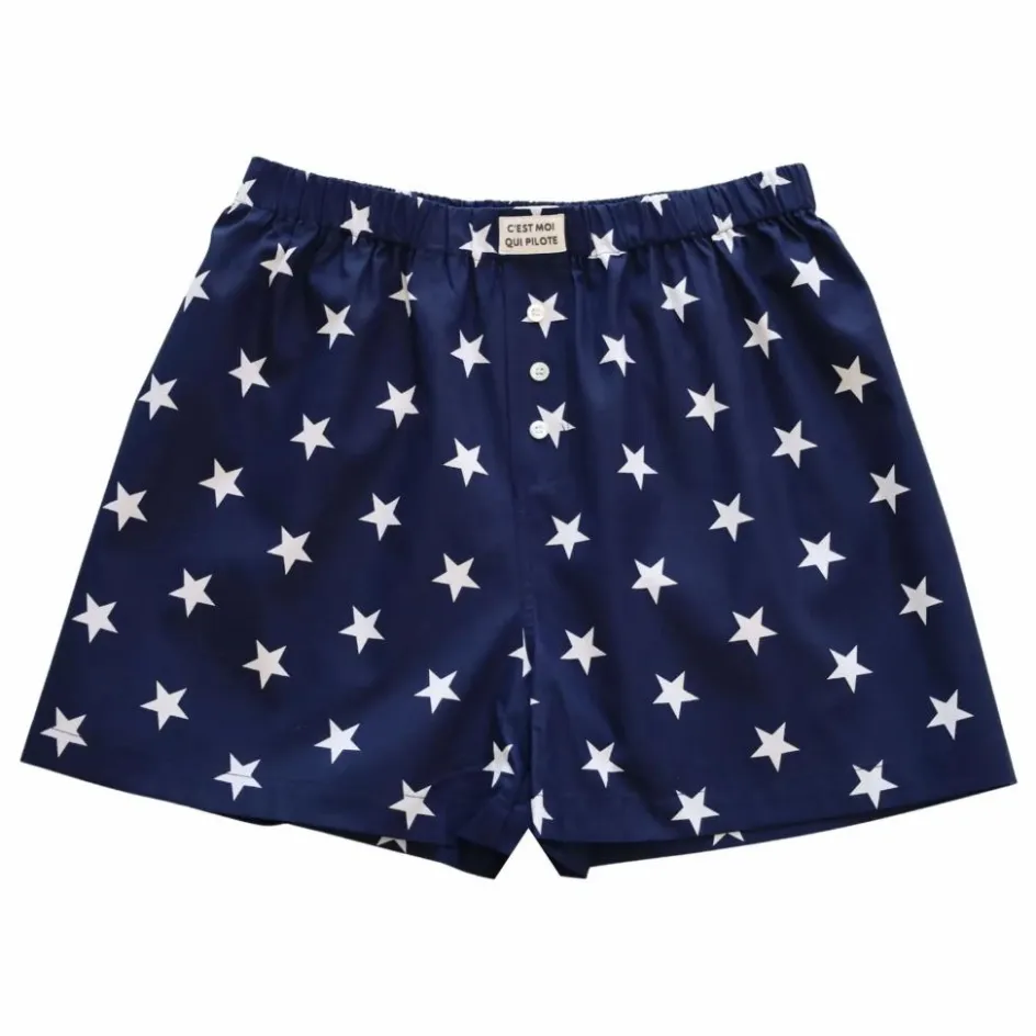 C'est moi qui pilote Caleçon Etoiles ||Homme Sous-Vêtements