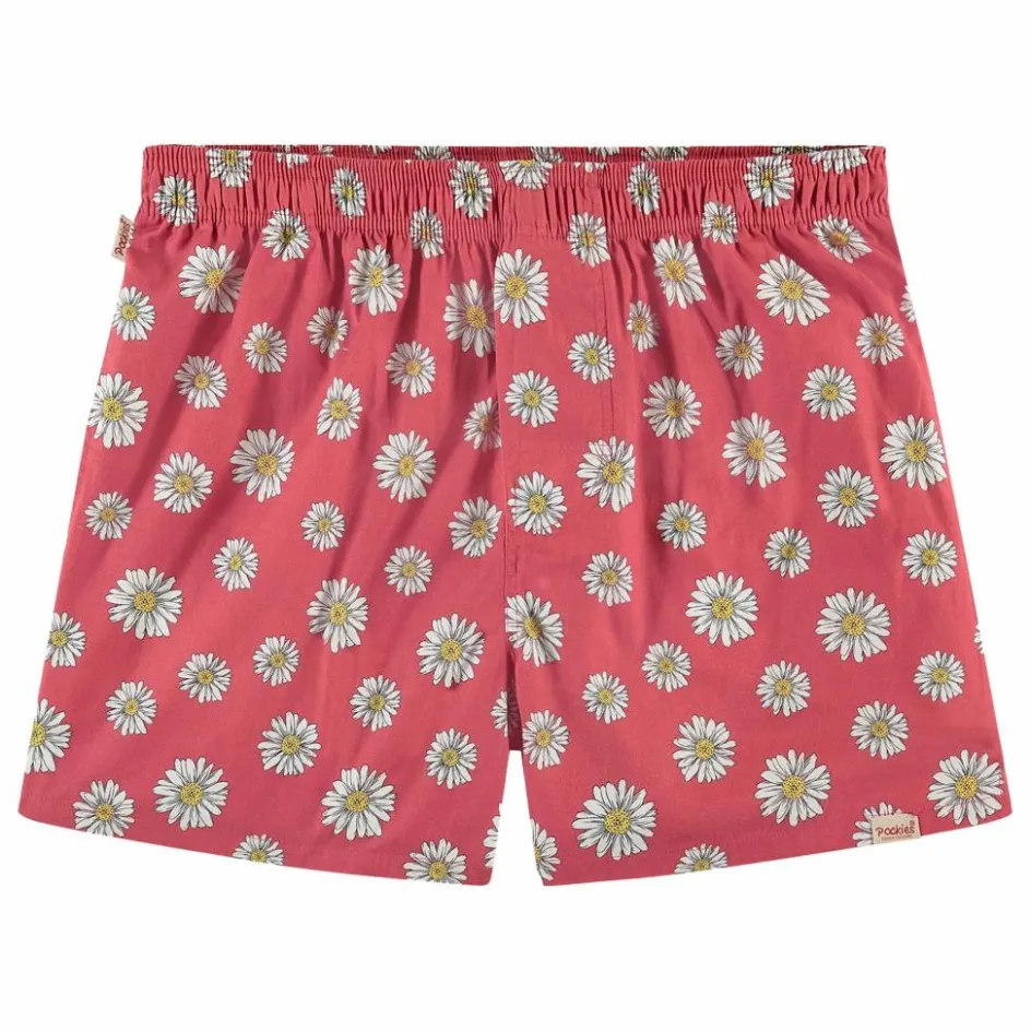 Homme Pockies Sous-Vêtements*Caleçon Red Flowers |