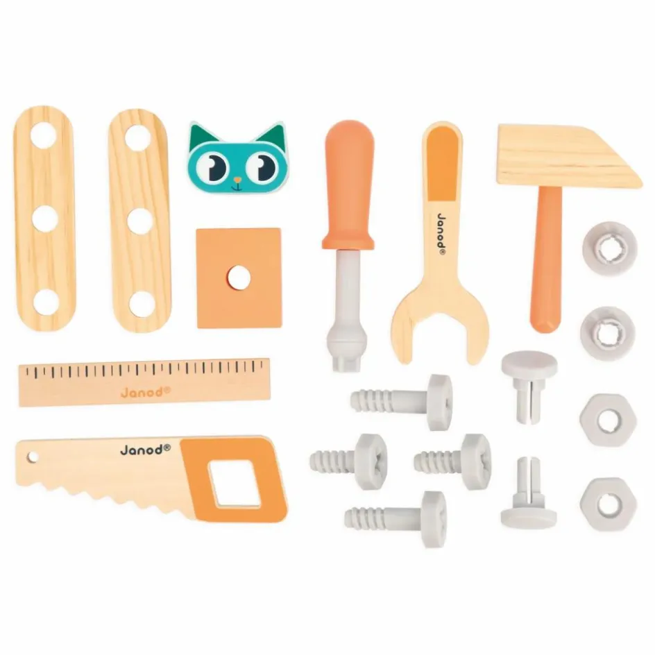 Best Janod Camion Bricolage à Tirer Brico'Kids Multicolore