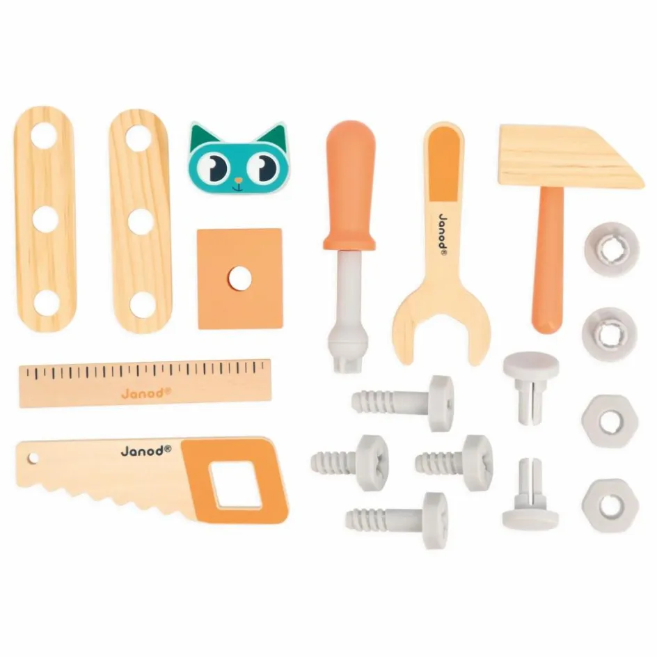 Best Janod Camion Bricolage à Tirer Brico'Kids Multicolore