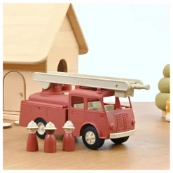 Clearance Norev Camion de pompier Berliet | Rouge