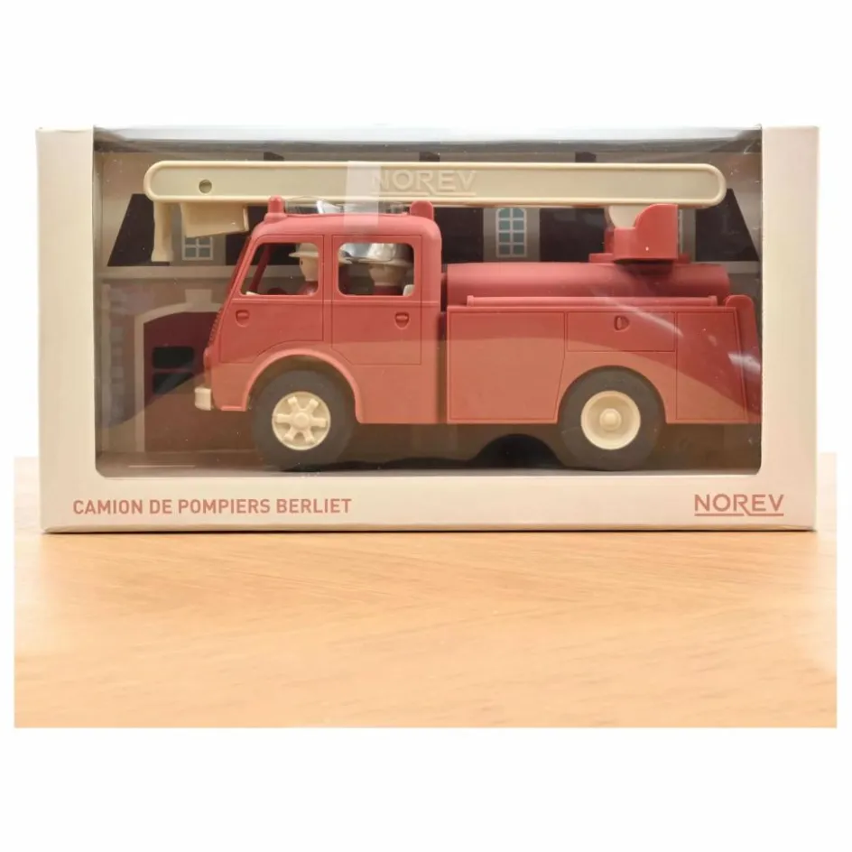 Clearance Norev Camion de pompier Berliet | Rouge