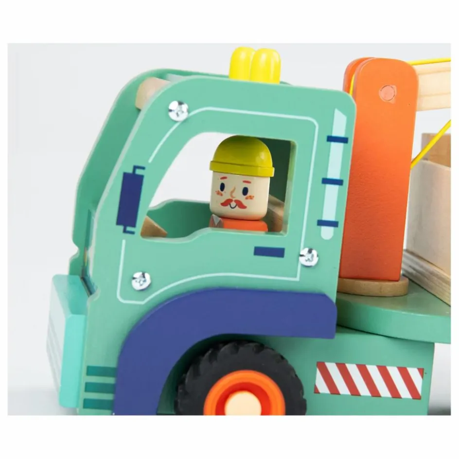Best Moulin Roty Camion forestier et ses accessoires | Vert