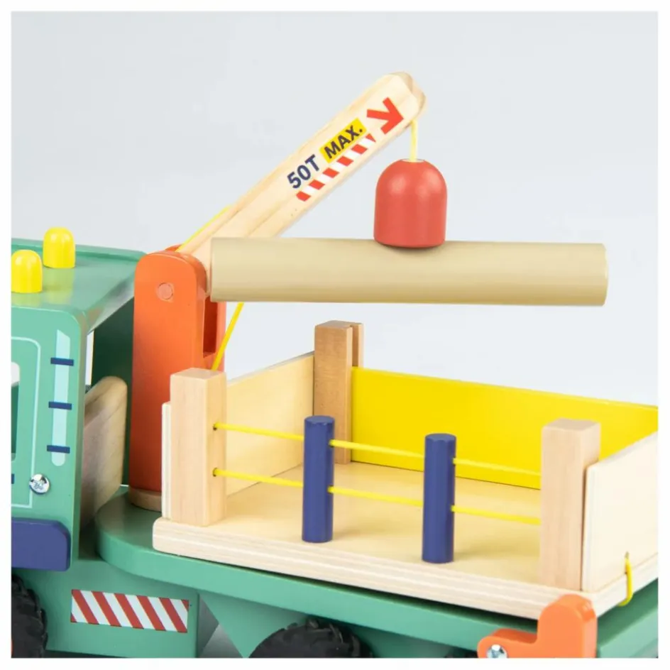 Best Moulin Roty Camion forestier et ses accessoires | Vert