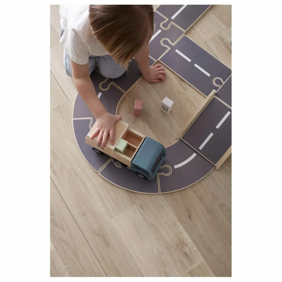 Kid's Concept Garages, Circuits*Camion poubelle en bois