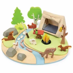 Hot Tender Leaf Toys Camping Multicolore